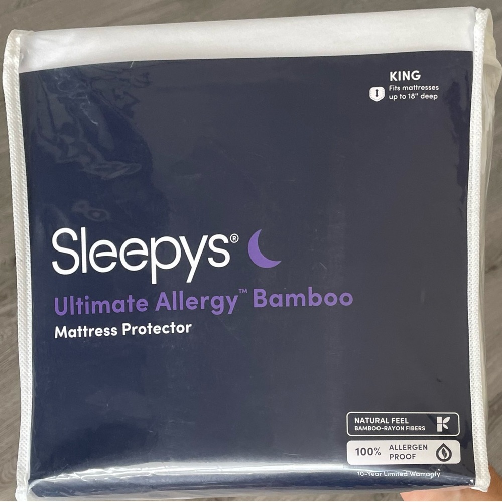 Sleepy's Ultimate Allergy Bamboo Mattress Protector
